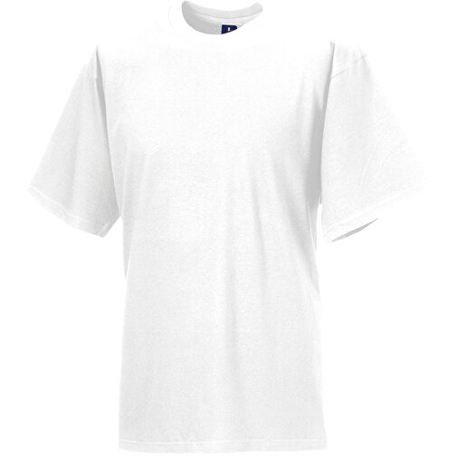 Silver Label T-Shirt , Russell, weiss, 100 % Baumwolle, 3XL, , Bild 1
