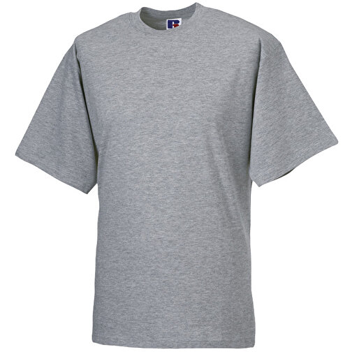 Silver Label T-Shirt , Russell, oxfordgrau, 93% Baumwolle, 7% Viskose, L, , Bild 1