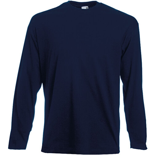 Valueweight Longsleeve T-Shirt , Fruit of the Loom, deep navy, 100 % Baumwolle, 2XL, , Bild 1