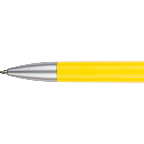Kugelschreiber Halo , Promo Effects, gelb / schwarz, Kunststoff, 14,00cm (Länge), Bild 8