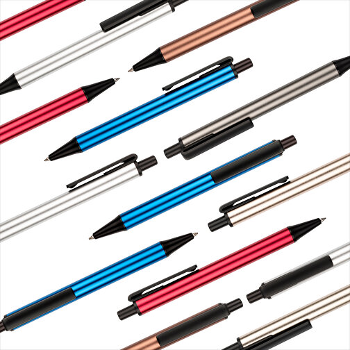 Kugelschreiber Prime , Promo Effects, grau / schwarz, Metall, Kunststoff, 14,20cm (Länge), Bild 10
