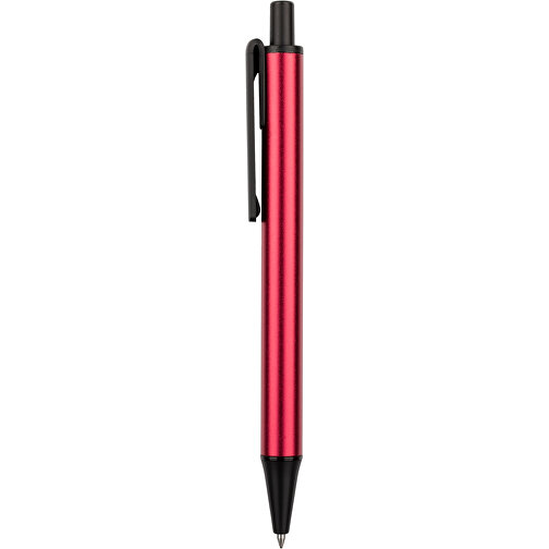 Kugelschreiber Prime , Promo Effects, rot / schwarz, Metall, Kunststoff, 14,20cm (Länge), Bild 2