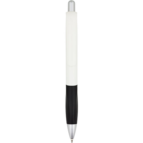 Kugelschreiber Muscle , Promo Effects, schwarz / weiß, Kunststoff, 14,10cm (Länge), Bild 3