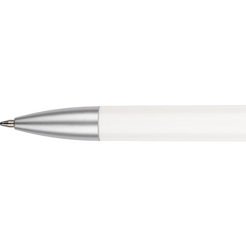 Kugelschreiber Halo , Promo Effects, weiß / schwarz, Kunststoff, 14,00cm (Länge), Bild 8