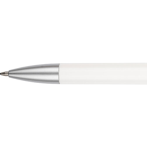 Kugelschreiber Halo , Promo Effects, weiß / grün, Kunststoff, 14,00cm (Länge), Bild 8