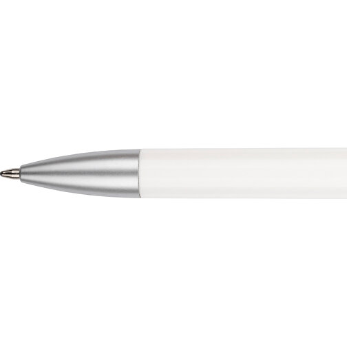 Kugelschreiber Halo , Promo Effects, weiß / lila, Kunststoff, 14,00cm (Länge), Bild 8