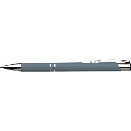 Kugelschreiber Aus Aluminium Albacete , grau, ABS, Aluminium, Plastik, Stahl, , Bild 3