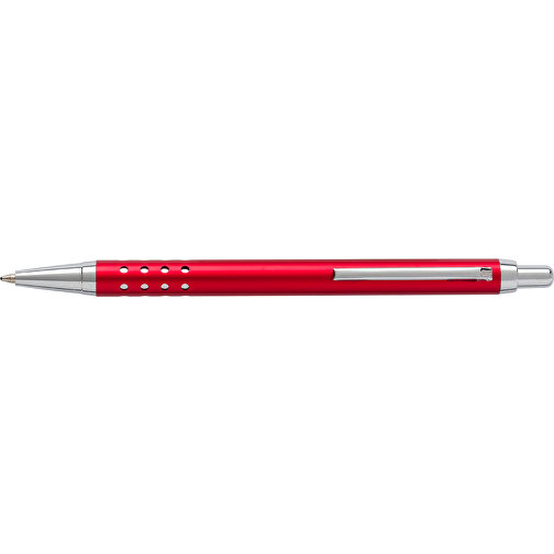 Bolígrafo en aluminio con pulsador cromado. Tinta azul, Imagen 3