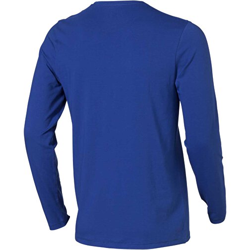 Ponoka Langarmshirt Für Herren , Green Concept, blau, Single jersey Strick 95% Bio Baumwolle, 5% Elastan, 200 g/m2, XL, , Bild 6