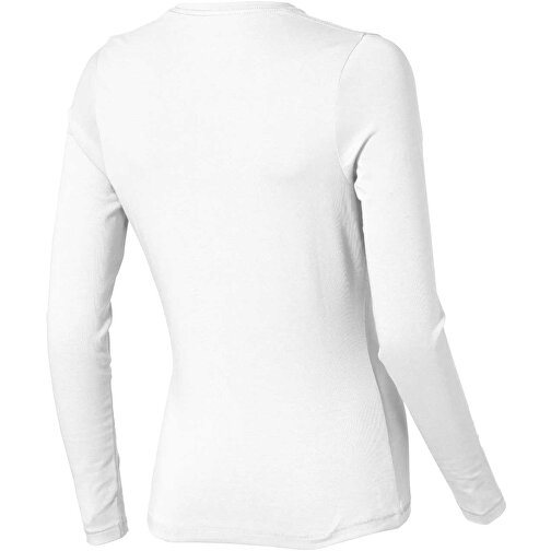 Ponoka Langarmshirt Für Damen , Green Concept, weiss, Single jersey Strick 95% Bio Baumwolle, 5% Elastan, 200 g/m2, L, , Bild 2