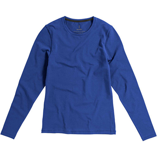Ponoka Langarmshirt Für Damen , Green Concept, blau, Single jersey Strick 95% Bio Baumwolle, 5% Elastan, 200 g/m2, M, , Bild 5