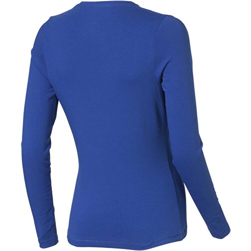 Ponoka Langarmshirt Für Damen , Green Concept, blau, Single jersey Strick 95% Bio Baumwolle, 5% Elastan, 200 g/m2, L, , Bild 6