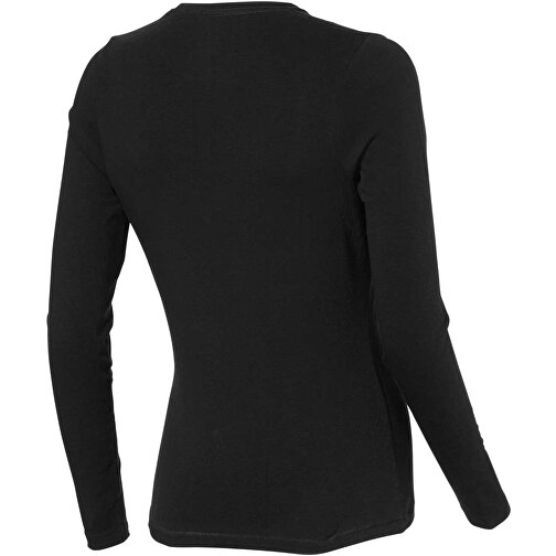Ponoka Langarmshirt Für Damen , Green Concept, schwarz, Single jersey Strick 95% Bio Baumwolle, 5% Elastan, 200 g/m2, XS, , Bild 6