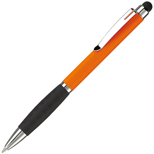 Kugelschreiber Mercurius Mit Touch , orange, ABS & Metall, 13,70cm (Länge), Bild 2