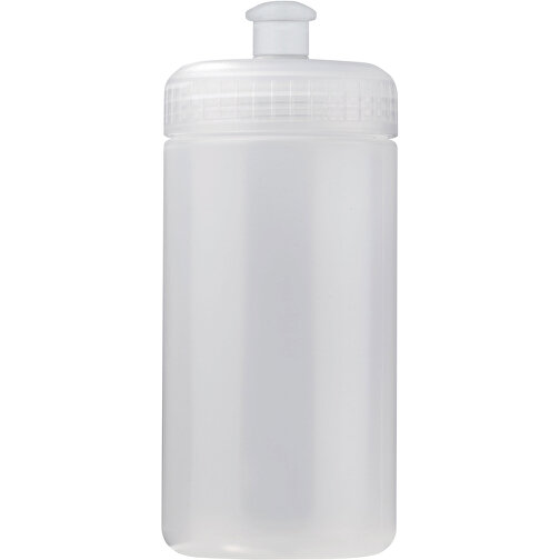 Sportflasche Classic 500ml , transparent, LDPE & PP, 17,80cm (Höhe), Bild 1