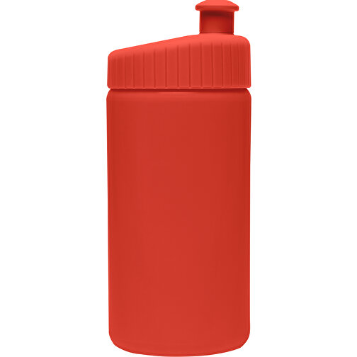 Sportflasche Design 500ml , rot, LDPE & PP, 17,80cm (Höhe), Bild 1