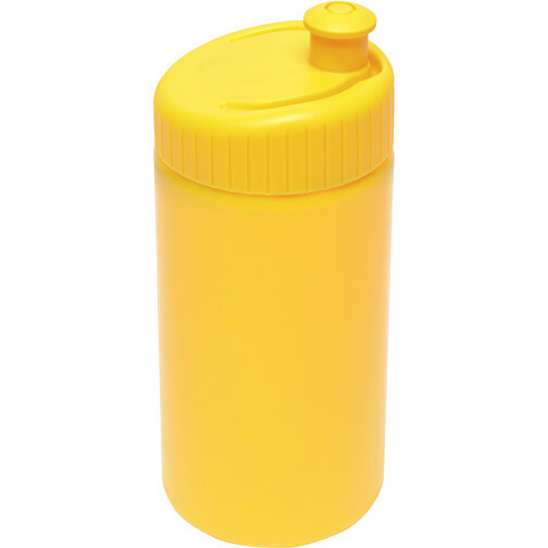 Sportflasche Design 500ml , gelb, LDPE & PP, 17,80cm (Höhe), Bild 2
