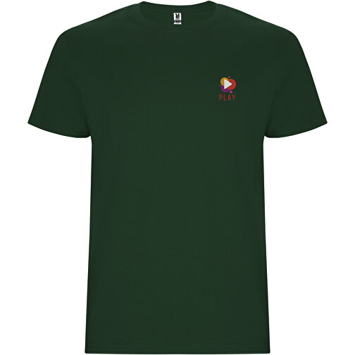 Stafford T-Shirt Für Kinder , dunkelgrün, Single jersey Strick 100% Baumwolle, 190 g/m2, 9/10, , Bild 2