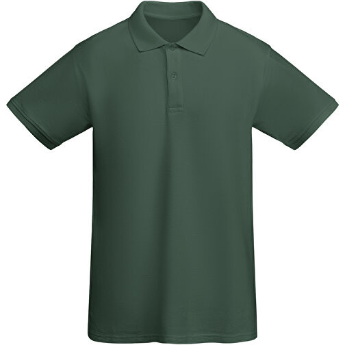 Prince Poloshirt Für Herren , dunkelgrün, Piqué Strick 100% Bio Baumwolle, 210 g/m2, S, , Bild 1
