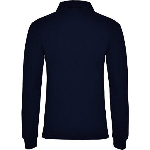 Estrella Langarm Poloshirt Für Damen , navy blue, Piqué Strick 100% Baumwolle, 220 g/m2, S, , Bild 3
