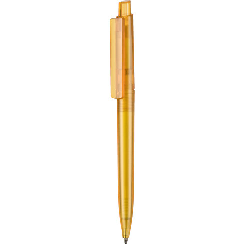 Kugelschreiber CREST FROZEN , Ritter-Pen, mango-gelb-TR/FR, ABS-Kunststoff, 14,90cm (Länge), Bild 1