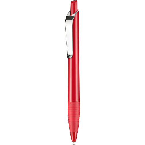 Kugelschreiber Bond Shiny , Ritter-Pen, signalrot, ABS u. Metall, 14,30cm (Länge), Bild 1