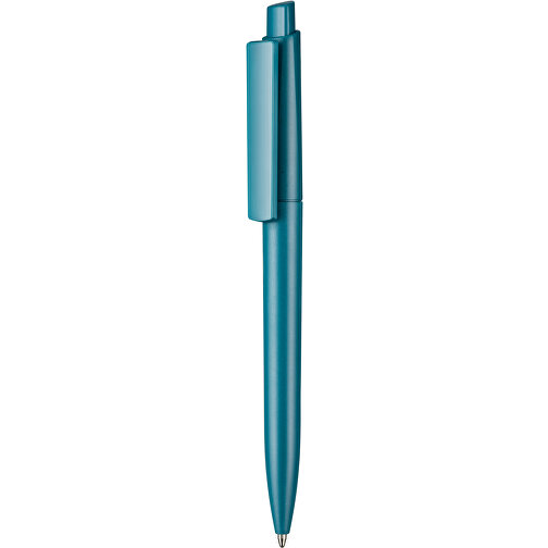 Kugelschreiber Crest , Ritter-Pen, petrol-türkis, ABS-Kunststoff, 14,90cm (Länge), Bild 1