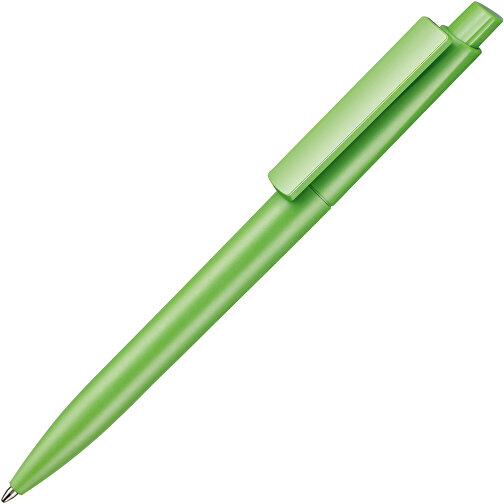 Kugelschreiber Crest , Ritter-Pen, apfelgrün, ABS-Kunststoff, 14,90cm (Länge), Bild 2