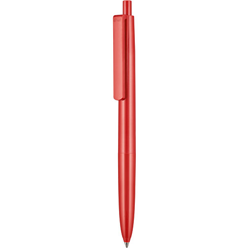 Kugelschreiber New Basic , Ritter-Pen, signalrot, ABS-Kunststoff, 13,40cm (Länge), Bild 1
