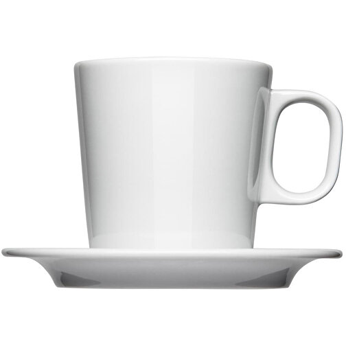 Mahlwerck Milchkaffee Tasse Form 204 , Mahlwerck Porzellan, weiss, Porzellan, 9,50cm (Höhe), Bild 1