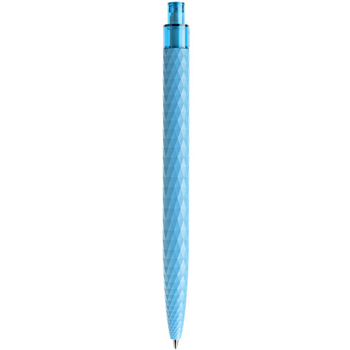 Prodir QS01 PMT Push Kugelschreiber , Prodir, cyanblau, Kunststoff, 14,10cm x 1,60cm (Länge x Breite), Bild 3