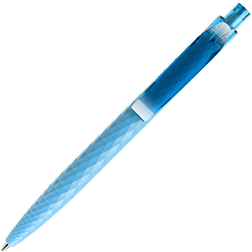 Prodir QS01 PMT Push Kugelschreiber , Prodir, cyanblau, Kunststoff, 14,10cm x 1,60cm (Länge x Breite), Bild 4