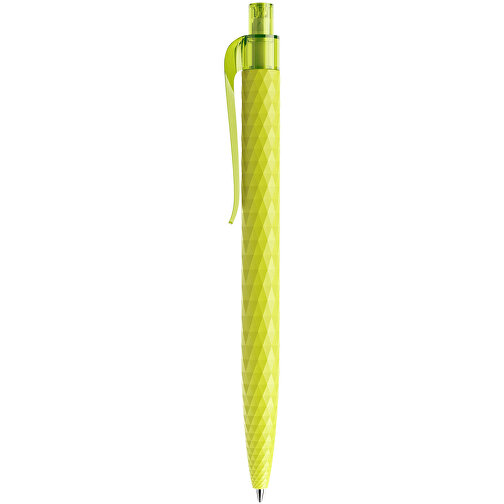 Prodir QS01 PMT Push Kugelschreiber , Prodir, gelbgrün, Kunststoff, 14,10cm x 1,60cm (Länge x Breite), Bild 2