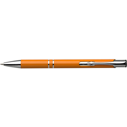 Kugelschreiber Aus Aluminium Albacete , orange, ABS, Aluminium, Plastik, Stahl, , Bild 3