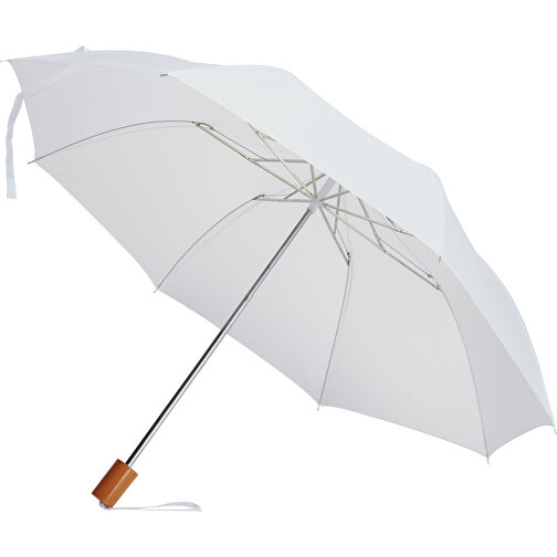 Oho 20' Kompaktregenschirm , weiß, Polyester, 37,50cm (Höhe), Bild 1