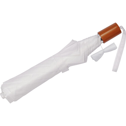 Oho 20' Kompaktregenschirm , weiß, Polyester, 37,50cm (Höhe), Bild 3