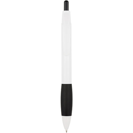 Kugelschreiber Kandi , Promo Effects, weiß / schwarz, Kunststoff, 14,10cm (Länge), Bild 5