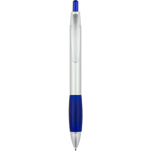 Kugelschreiber Kandi , Promo Effects, silber / blau, Kunststoff, 14,10cm (Länge), Bild 5