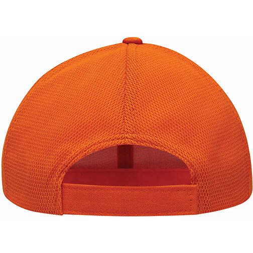 6-Panel-Cap PITCHER , orange, 100% Polyester, 230 g/m², 1,00cm (Länge), Bild 4