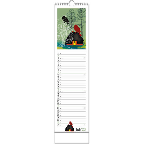 Bildkalender 'Hyggelig' , Papier, 52,50cm x 13,00cm (Höhe x Breite), Bild 8