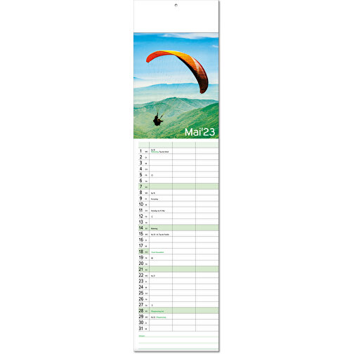 Bildkalender 'Auszeit' , Papier, 53,50cm x 13,00cm (Höhe x Breite), Bild 6