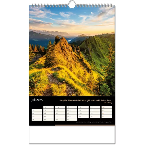Calendrier 'Emotion' au format 24 x 38,5 cm, avec reliure Wire-O, Image 8