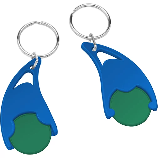 Porte-jeton 1 € pour caddie, Image 1