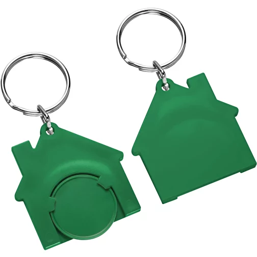 Porte-clés jeton1 € 'Maison', Image 1