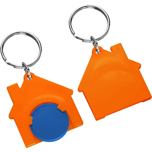 Porte-clés jeton1 € 'Maison', Image 1