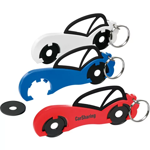Porte-clés jeton 1 € 'voiture', Image 2