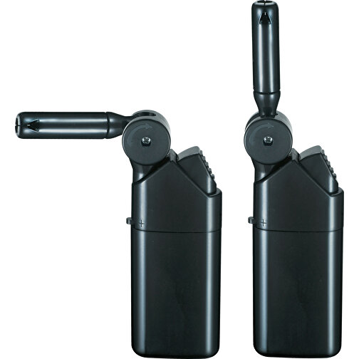TOM® BB-580 06 Mini-Stabfeuerzeug , Tom, schwarz, AS/ABS, 3,00cm x 12,10cm x 1,40cm (Länge x Höhe x Breite), Bild 1