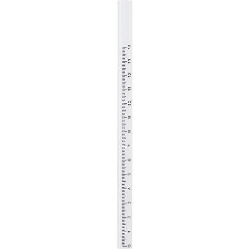 Maderos , weiß, Holz, 17,50cm x 0,80cm x 1,00cm (Länge x Höhe x Breite), Bild 1