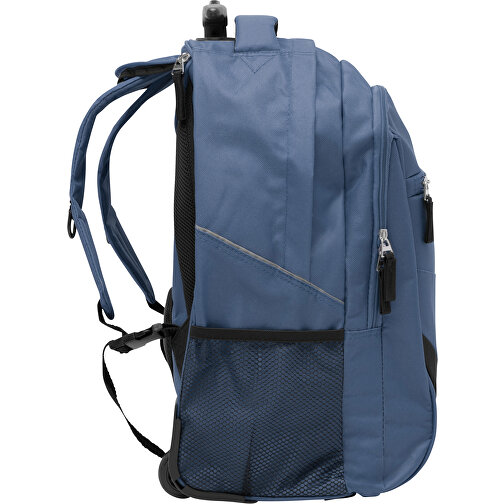 Trolley-Rucksack TRAILER , blau, 600D Polyester, 34,00cm x 28,00cm x 52,00cm (Länge x Höhe x Breite), Bild 5