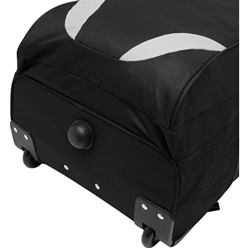 Trolley-Rucksack TRAILER , schwarz, 600D Polyester, 34,00cm x 28,00cm x 52,00cm (Länge x Höhe x Breite), Bild 6